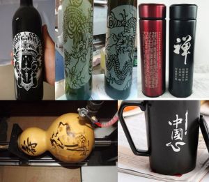 鹤壁鹤山区酒瓶葫芦工艺品激光雕刻机